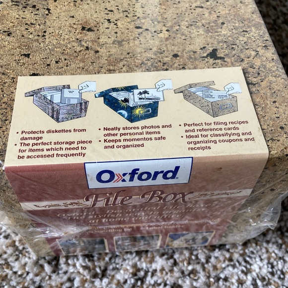 Oxford file box new - Picture 1 of 4